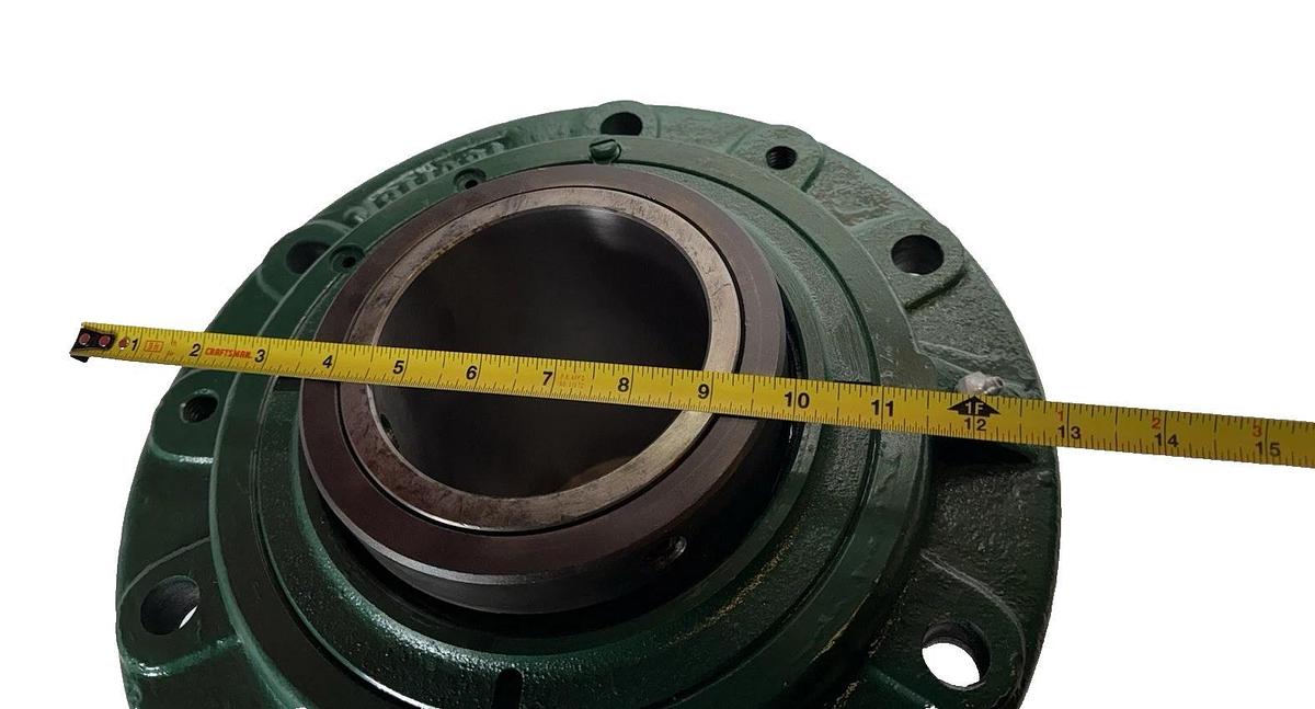 REX 4-7/16" ZBT-407 Self Alighning Flange roller Bearing 84633 REXNORD 130118