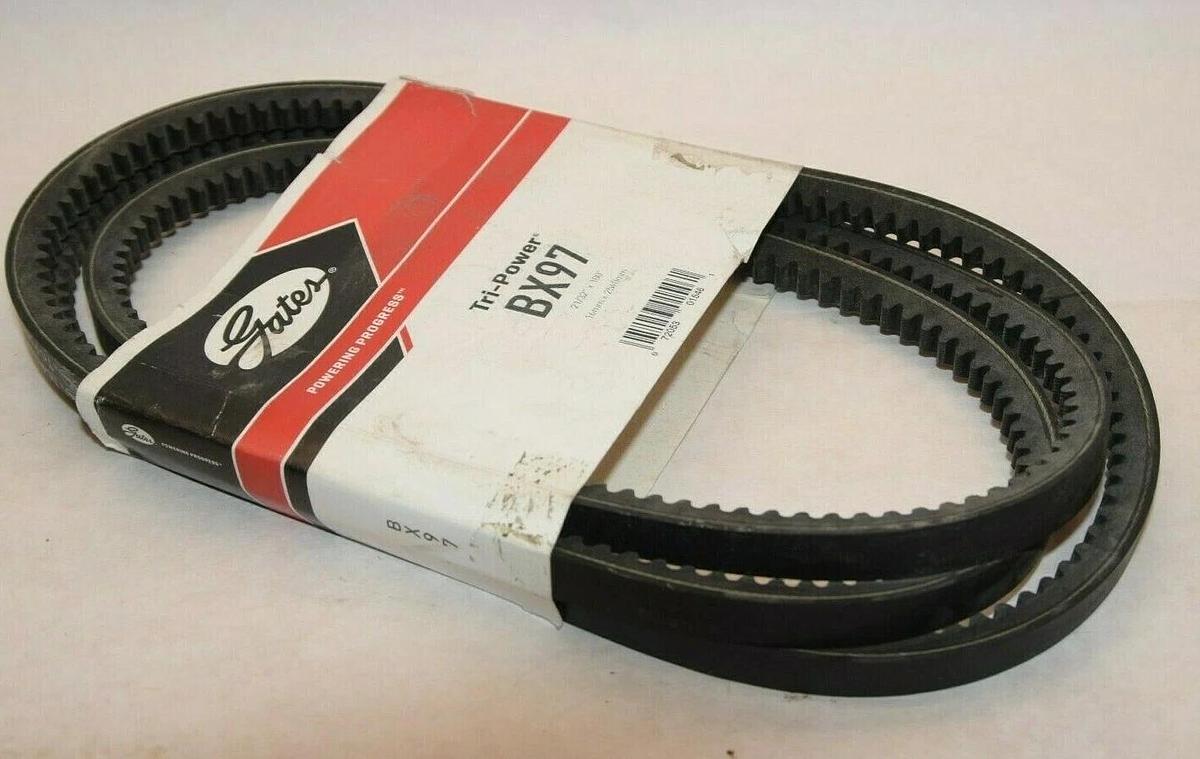 Gates BX97 21/32" x 100" 16mm x 2540mm Tri-Power Cogged V-Belt USA (New)
