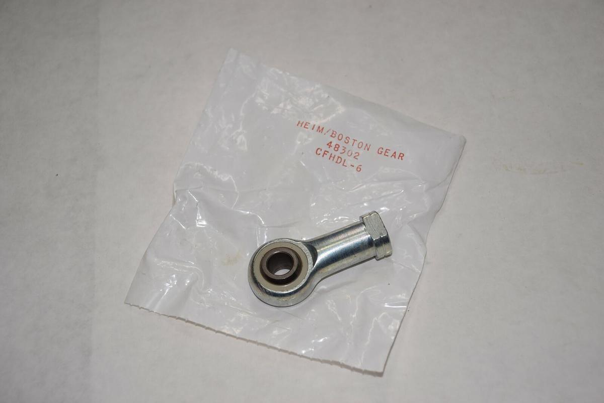 BOSTON GEAR / HEMI CFHDL-6 CFHDL6 48302 3/8" ROD END NEW