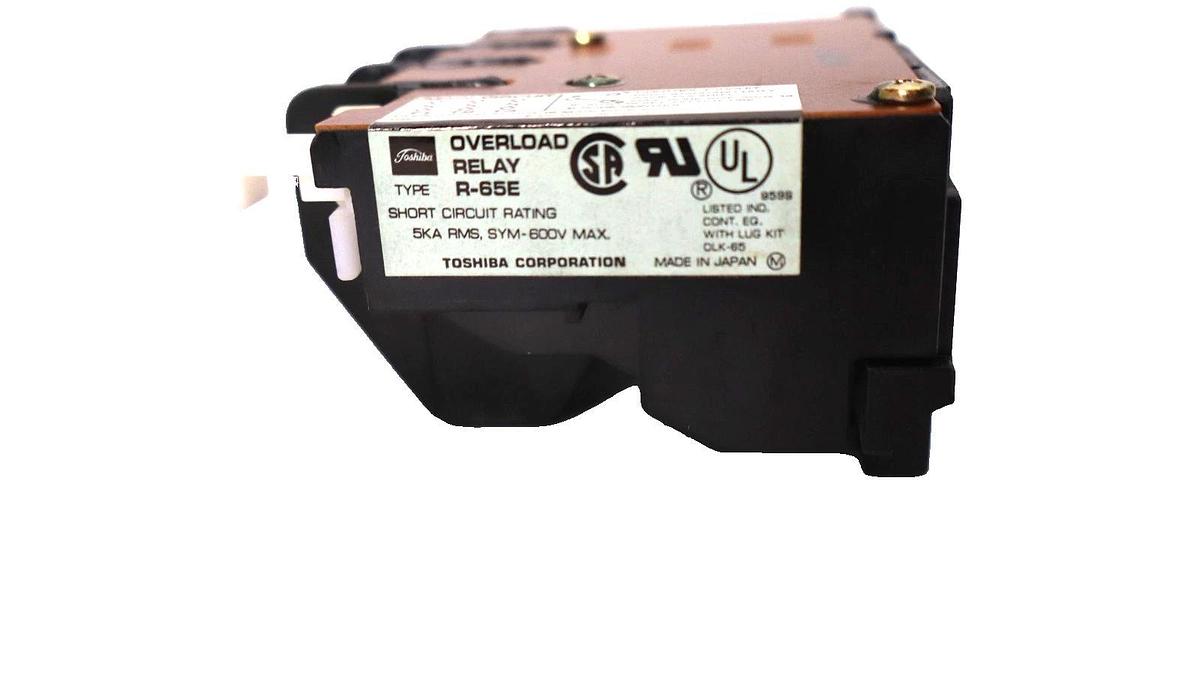 Toshiba R-65E , R65E Short Circuit Rating Overload Relay (New)