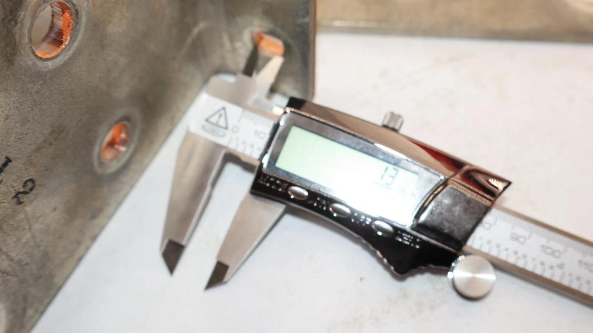 Used 7-1/2" x 4" x 1/4" x 1-1/2" L-Shaped Copper Buss Bar Plate Bracket (Lot of 3)