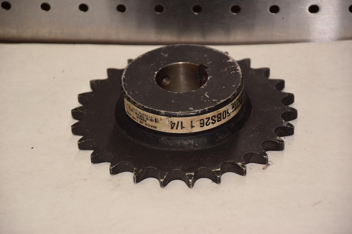 MARTIN 50BS26 1-1/4 1-1/4" BORE 26 TEETH SPROCKET NEW