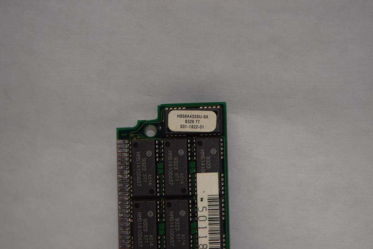 Used SUN MICROSYSTEMS HB56A433SU-8A , 501-1822-01 RAM Memory Board / Card
