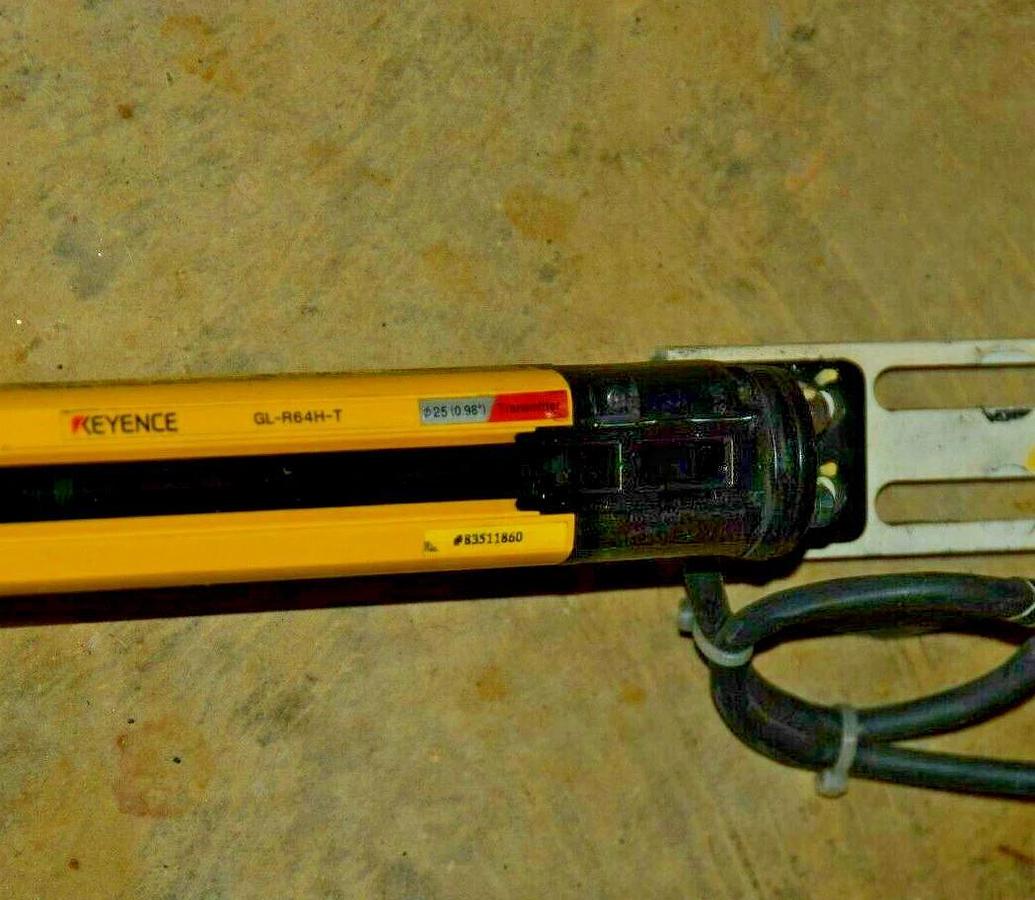 Used Keyence Light Curtain Transmitter GL-R64H-T 1260mm  GLR64HT