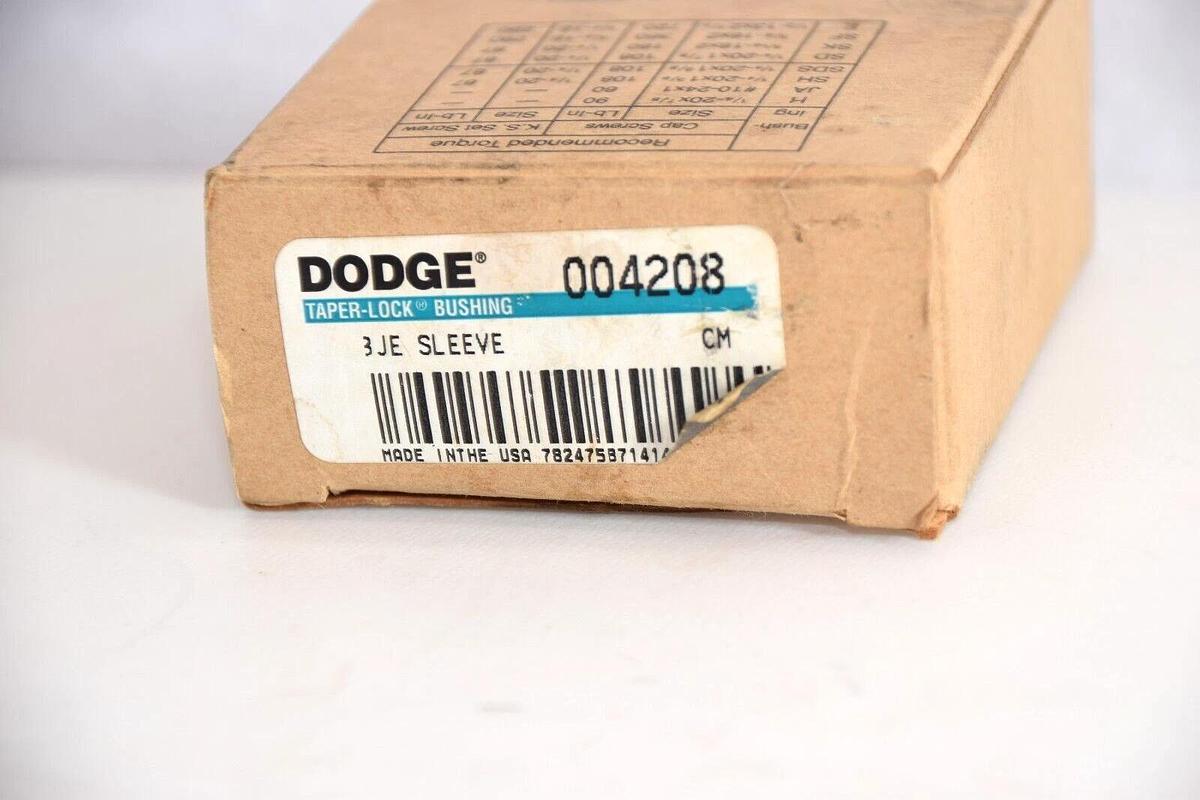 DODGE 3 JE 3JE sleeve 004208  Taper-lock Bushing