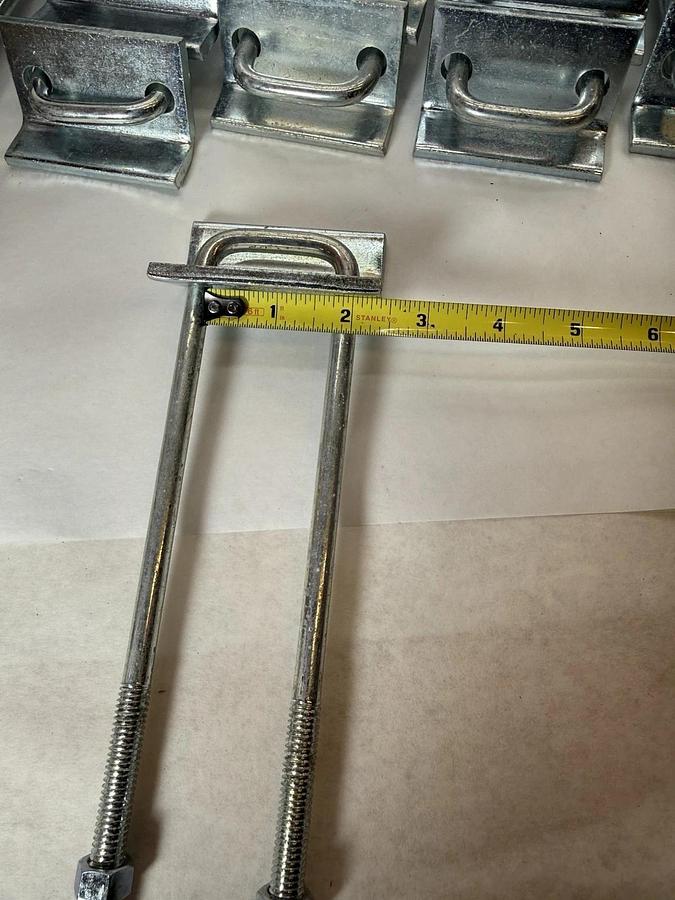 Florida Strut to Beam Clamp w Square U-Bolt BC680000EG 8-1/4" EG  (NEW - Qty 25)