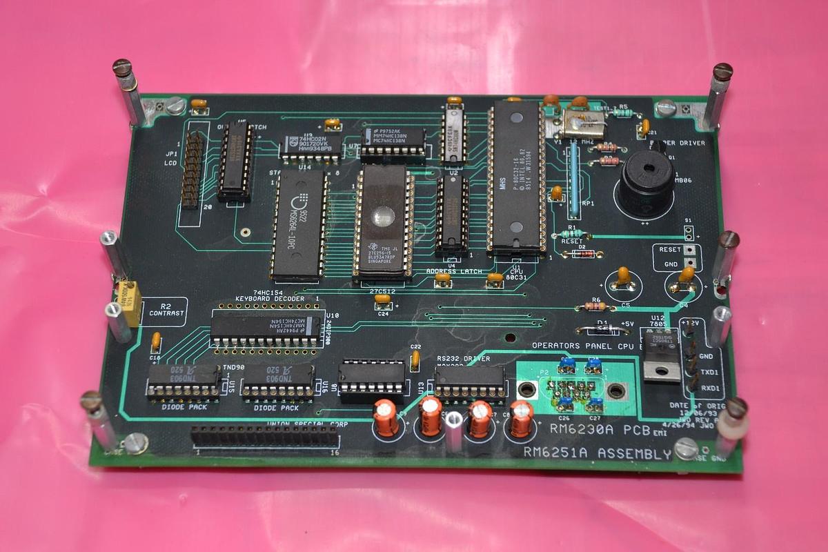 UNION SPECIAL Industrial Sewing Machine Operators panel CPU Card RM6251A RM6230A