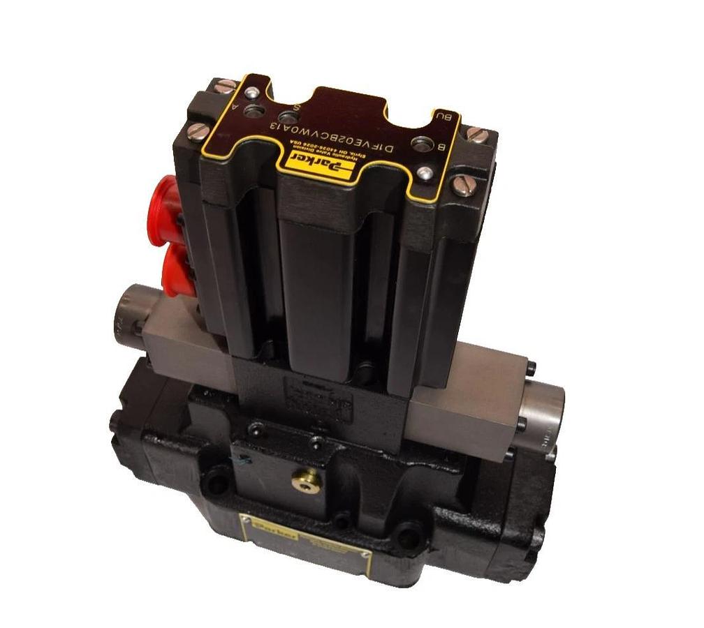 PARKER Proportional Servo Valve D41FLE21DC4NW0013 D1FVE02BCVW0A13 (NIB)