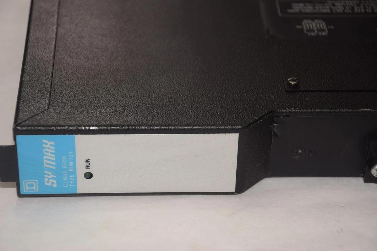Used Square D 8030 RIM-121 Ser B Analog Input Module SyMax PLC Card