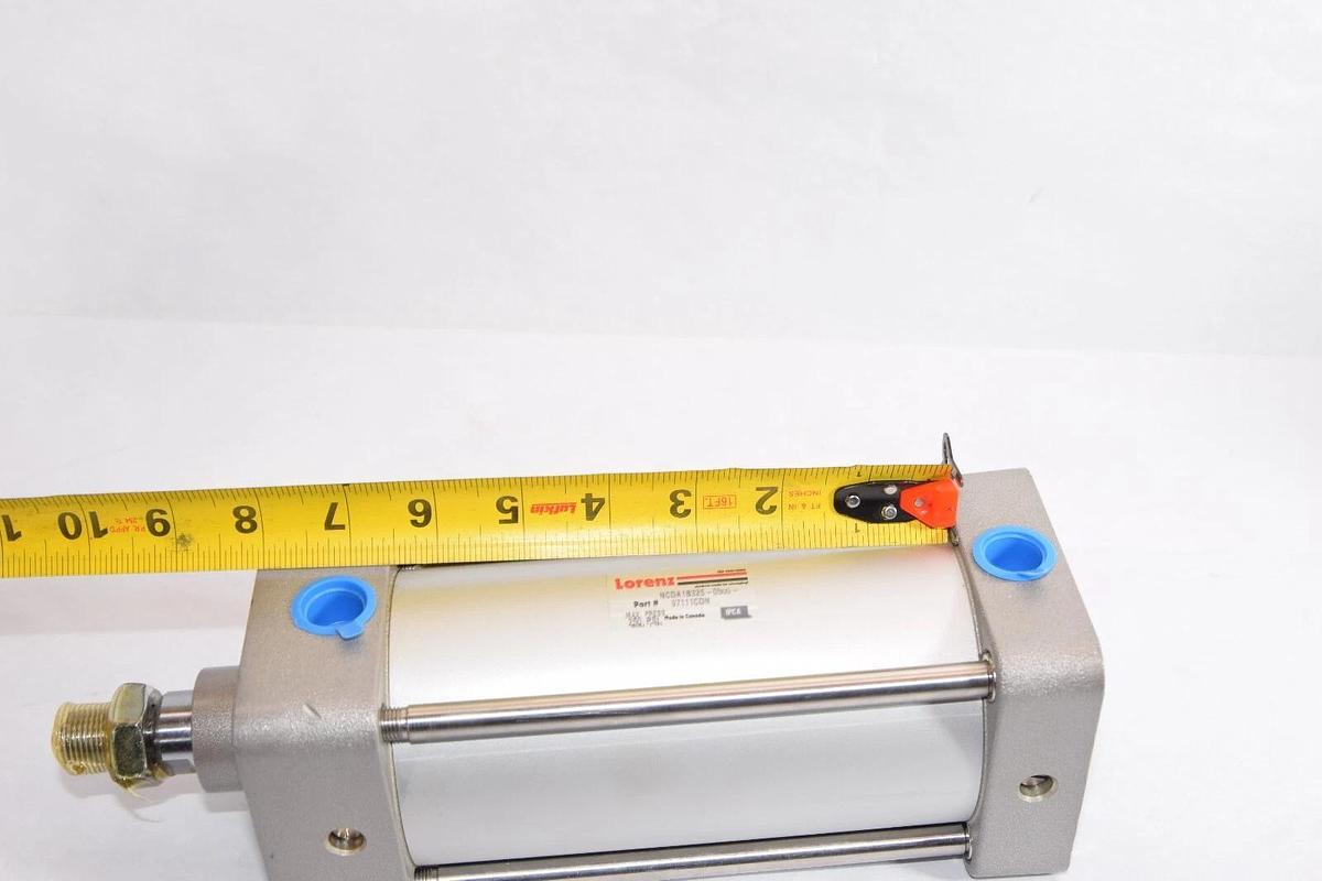 (NEW) SMC / LORENZ NCDA1B325-0500-97111CDN 250psi Tie Rod Cylinder