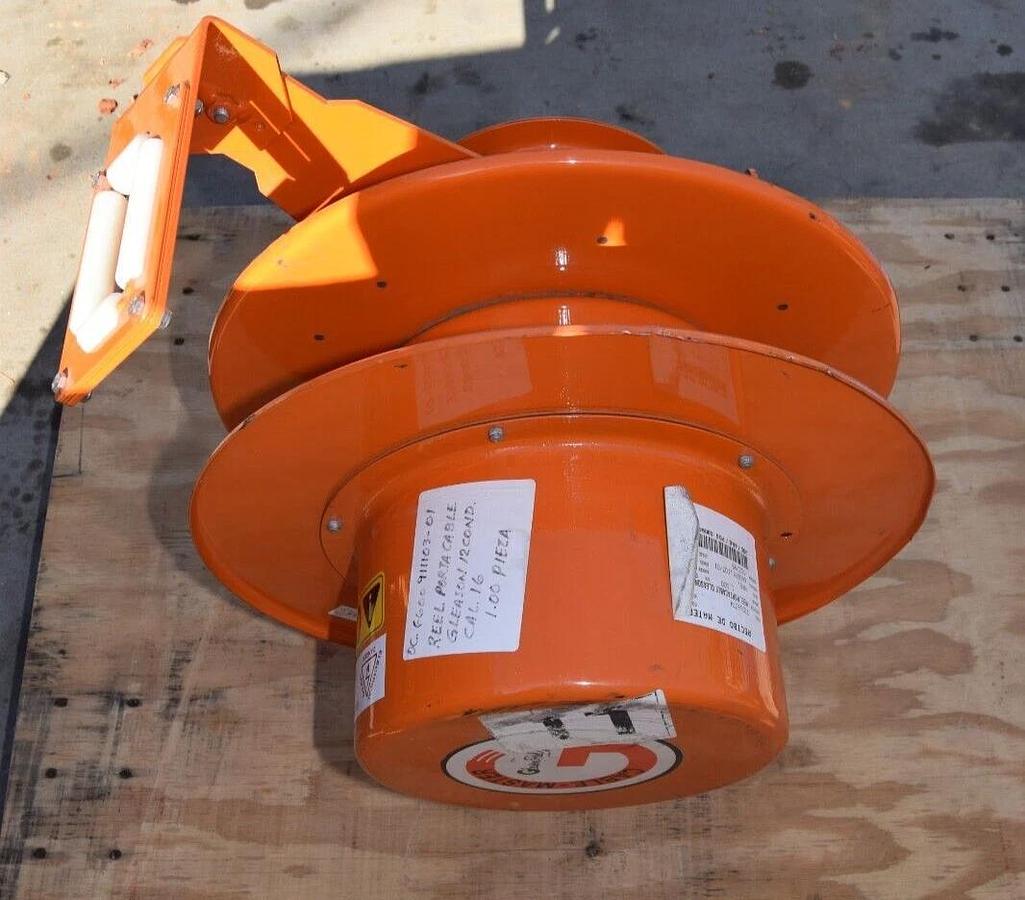 Gleason Reel Hubbell Series C19 Cord Reel C19-A12-G1106 5a 600v 6 Turn (NOS)