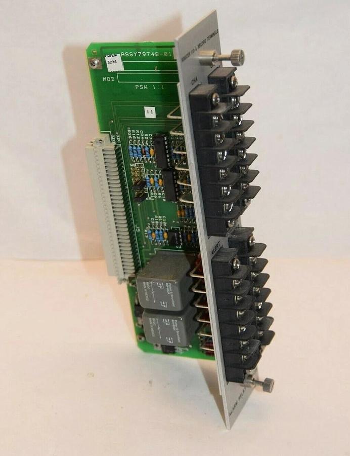 Used BENTLY NEVADA ASSY79748-01 ASSY 79748-01 81546-01 XDCR I/O & Record Terminals