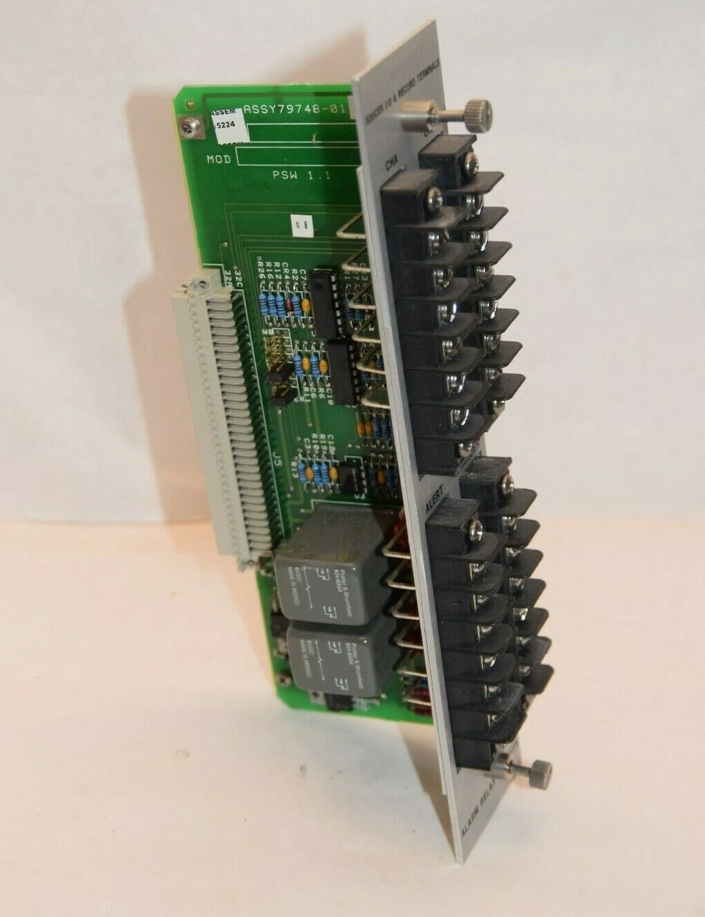 Used BENTLY NEVADA ASSY79748-01 ASSY 79748-01 81546-01 XDCR I/O & Record Terminals