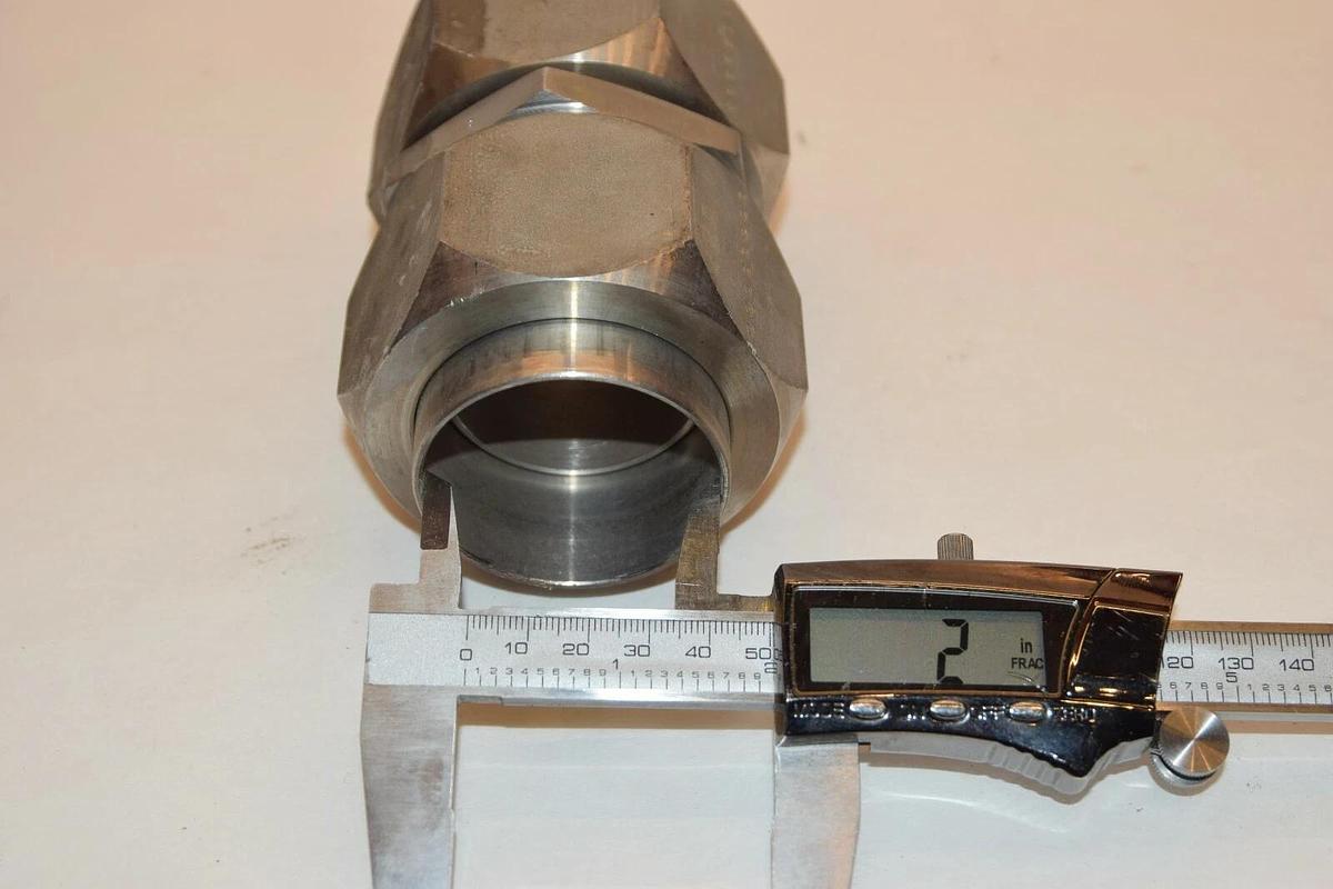 New) PH 319-05577 2" Tube to tube UNION TUBE ADAPTER STAINLESS STEEL Swagelok ?