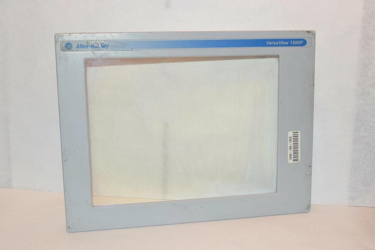 Used ALLEN BRADLEY VersaView 1500P 1209-169-1928 Display Panel Front Glass Cover