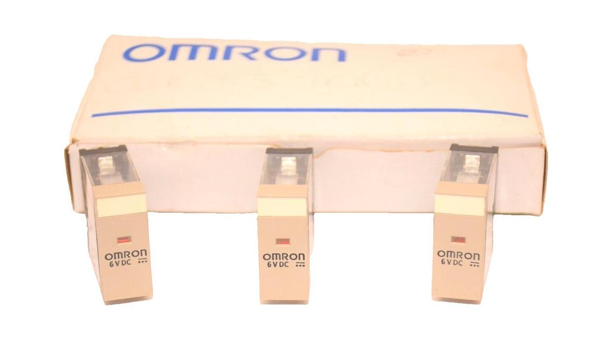 (NEW - Lot of 3) OMRON G2R-1-S(S) 6Vdc Relay