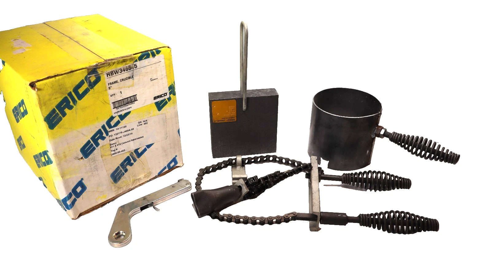 Erico Cadweld RBW346545 5" Crucible Frame Kit (New)