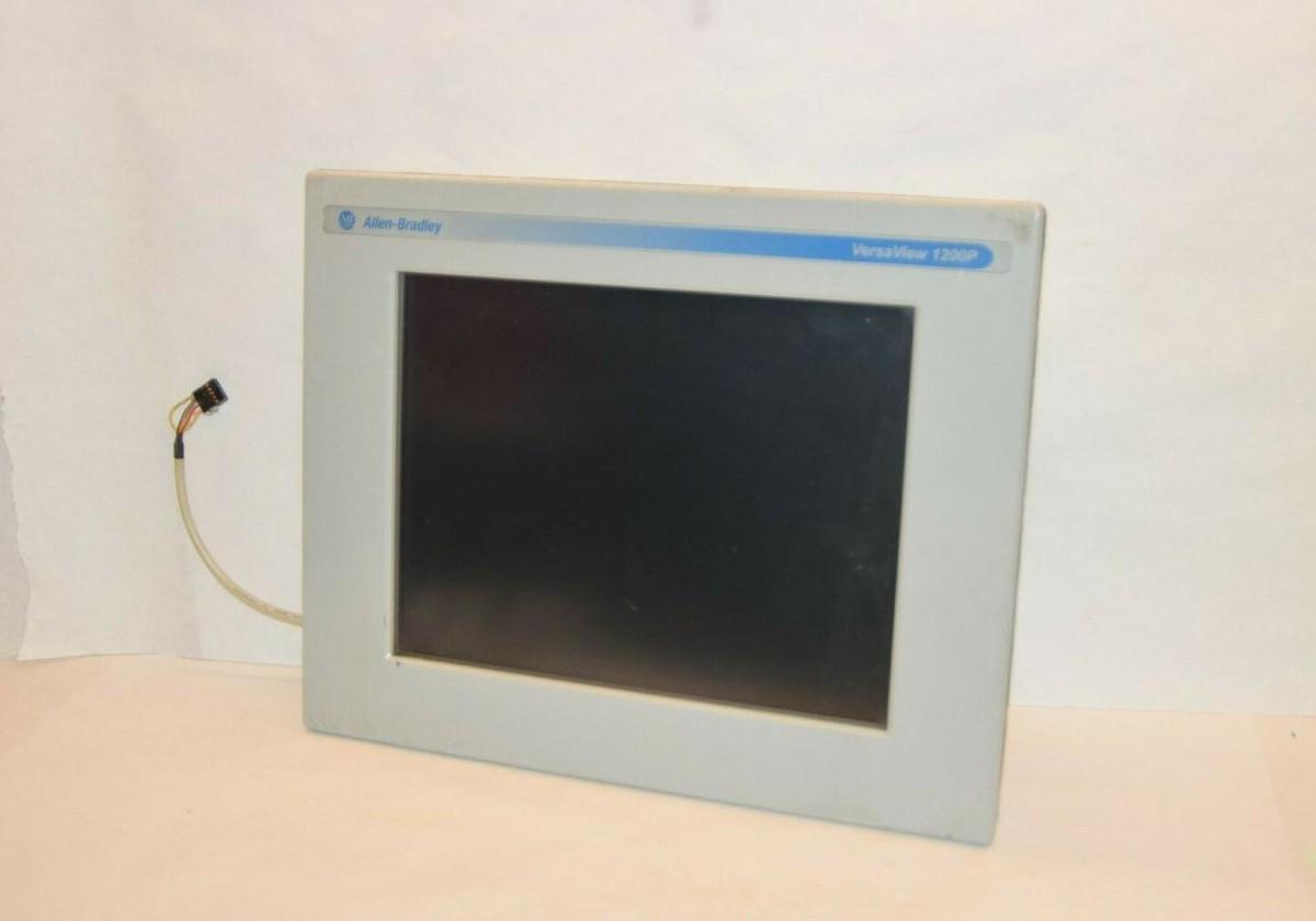 Used Allen Bradley VersaView 1200P touch screen  display front cover 130G025-21-300