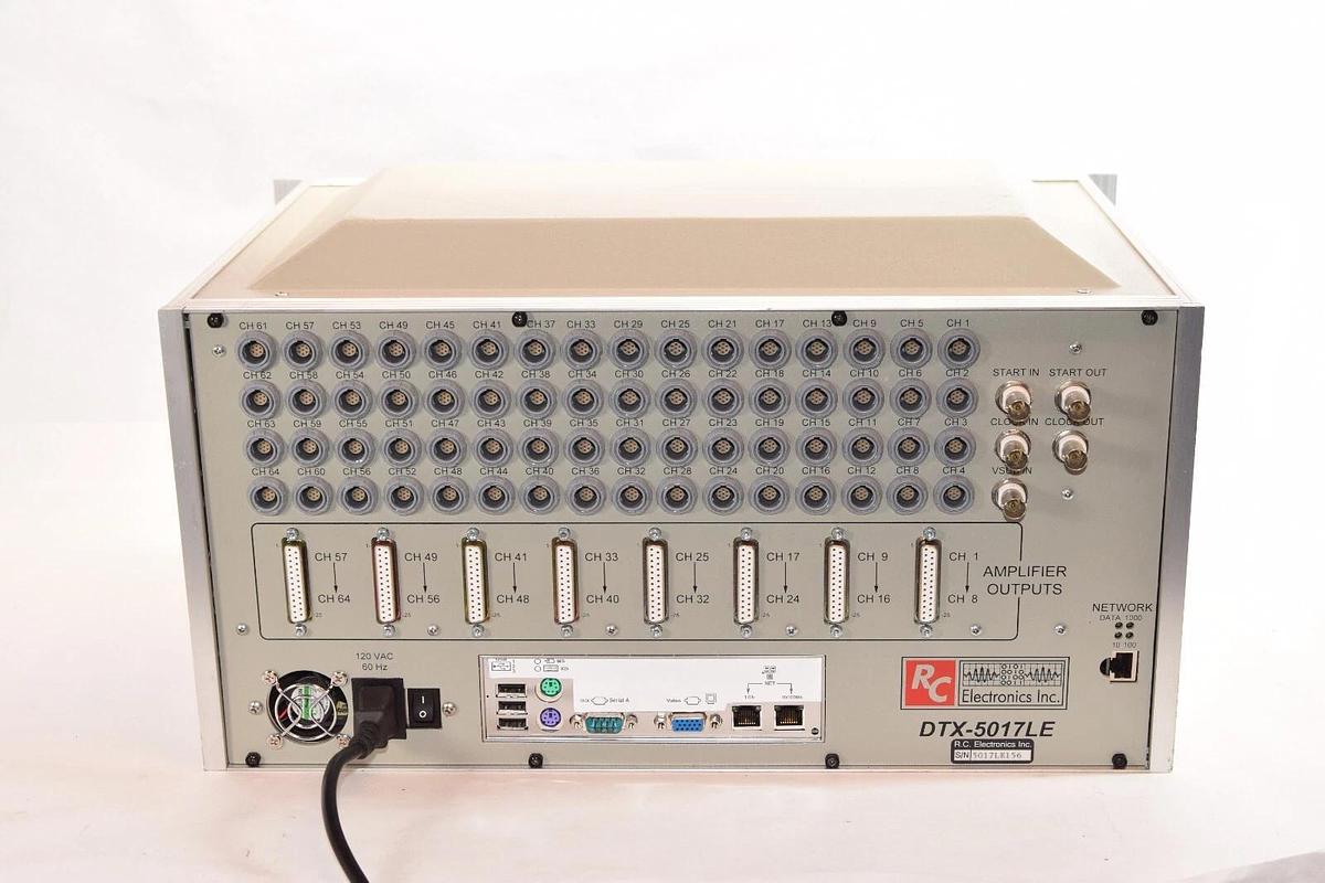 Used RC Electronics DTX-5017LE DTX-5017 64 Multi Mode Prog Channel Signal Conditioner