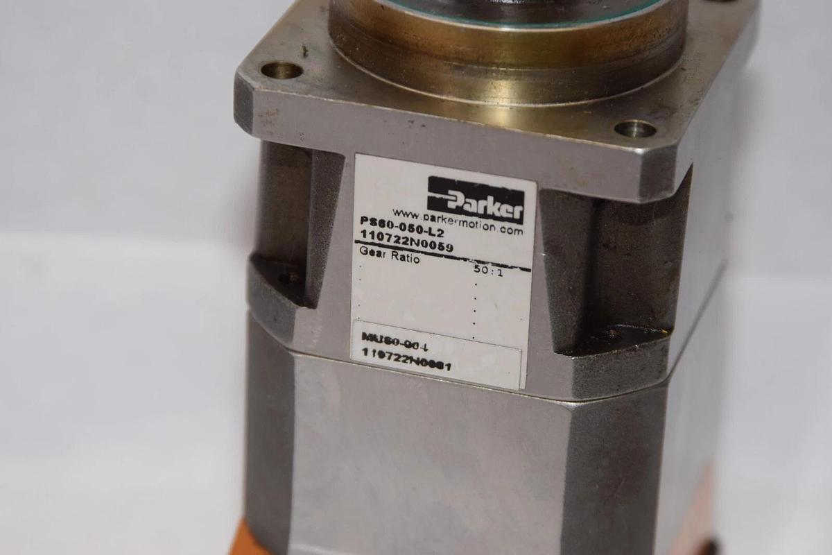 Used PARKER PS60-050-L2 PS60050L2 Ratio 50:1 50-1 GearHead