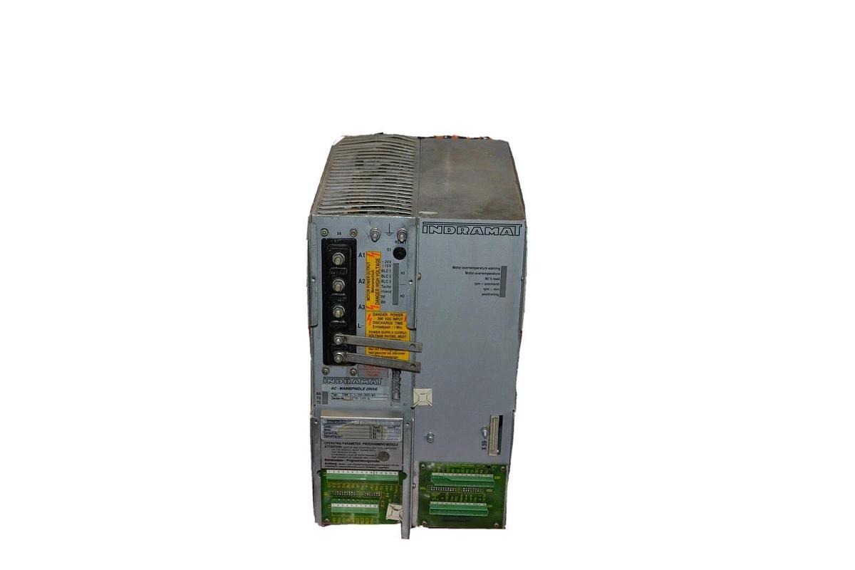 Used INDRAMAT AC MAINSPINDLE DRIVE TWM 1.1-50-300-W1 TWM1.1-50-300-W1