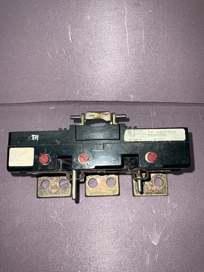 Used WESTINGHOUSE HF3070U 3P 70A 70 Amp 70 A 480V HF-Frame Mark 75 Circuit Breaker