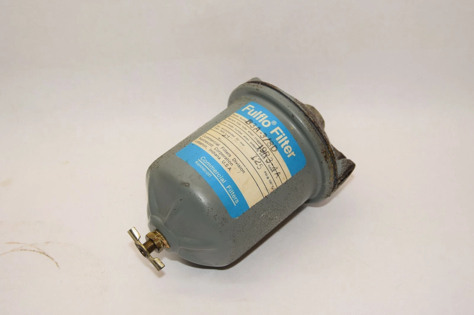 (NEW) FULFLO FILTER B3A-3/8D I9R3-4A 125Psi Filter