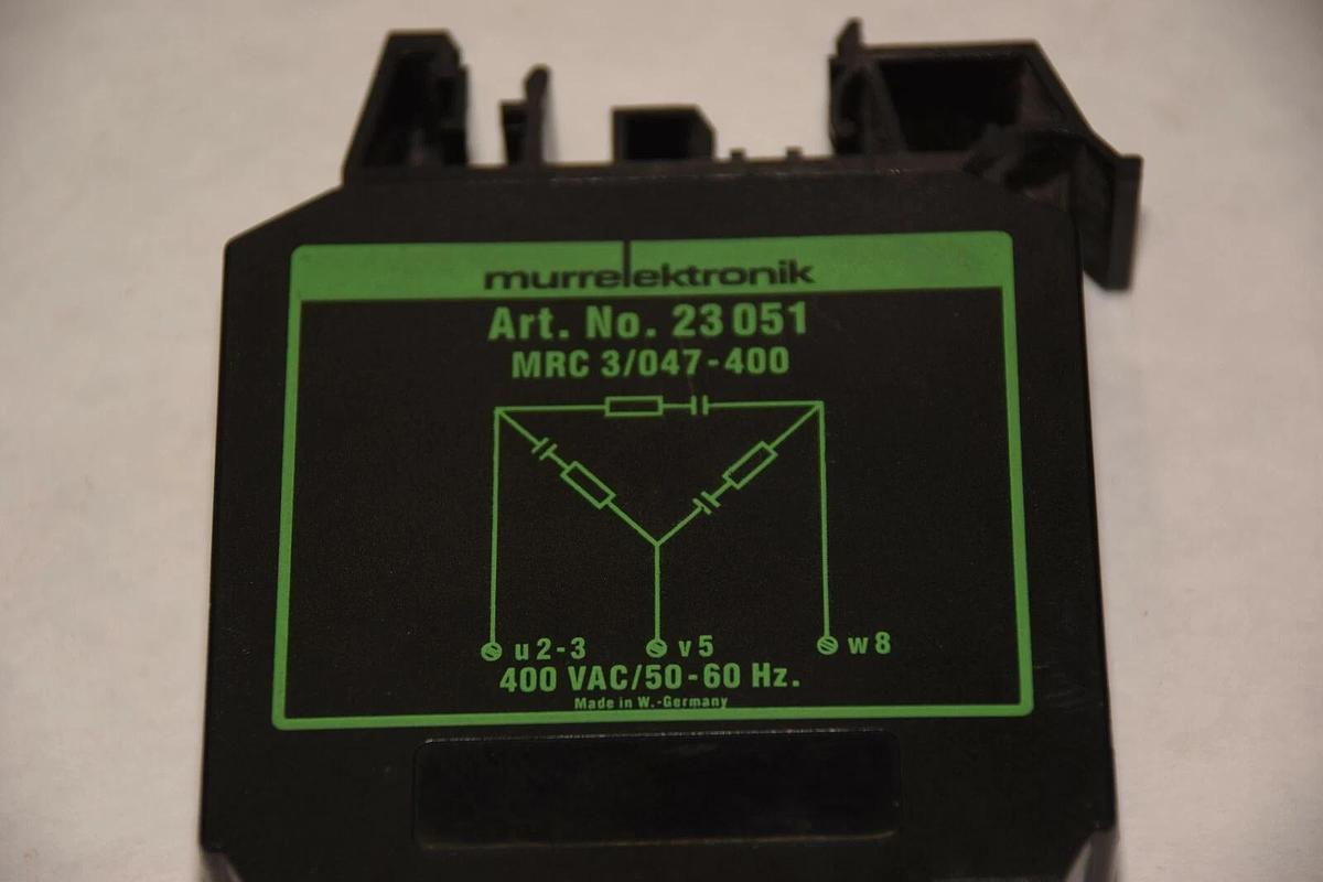 Used MURRELEKTRONIK 23051 23 051 MRC 3/047-400 400V AC / 50-60Hz RELAY