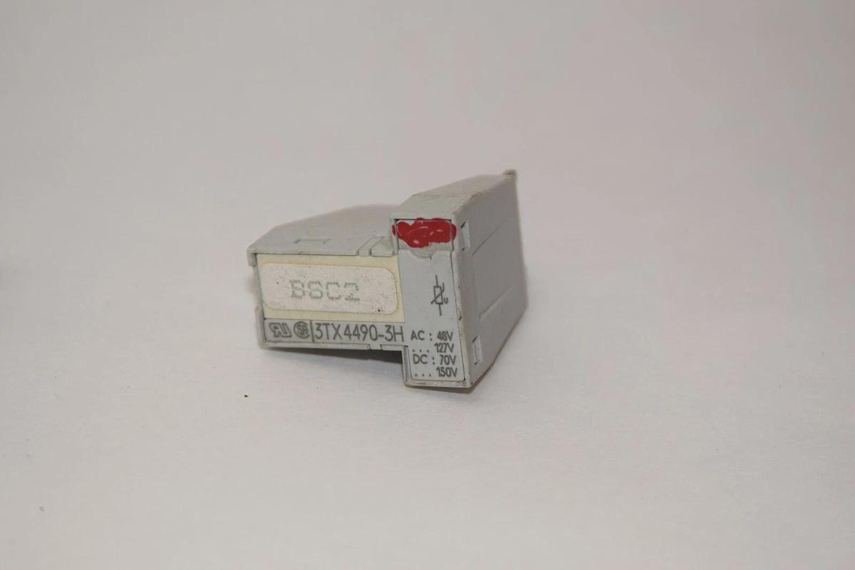 Used (Lot of 3) Siemens 3TX4490-3H  3TX44903H Varistor Surge Suppressor 3TX4490 3H