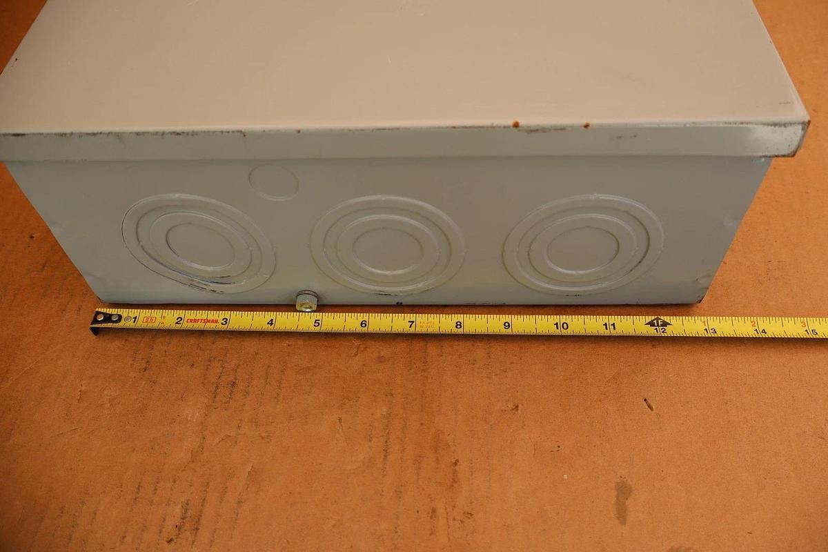 Used GE Heavy Duty Fusible Safety Switch Mod 10 TH3364 200A 200 Amp 600vac 150hp