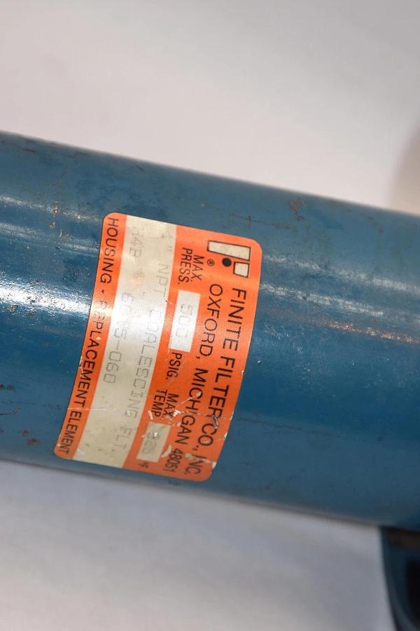 FINITE FILTER CO. INC H4B 6C15-060 H4B6C15-060 1"NPT Coalescing Filter NEW