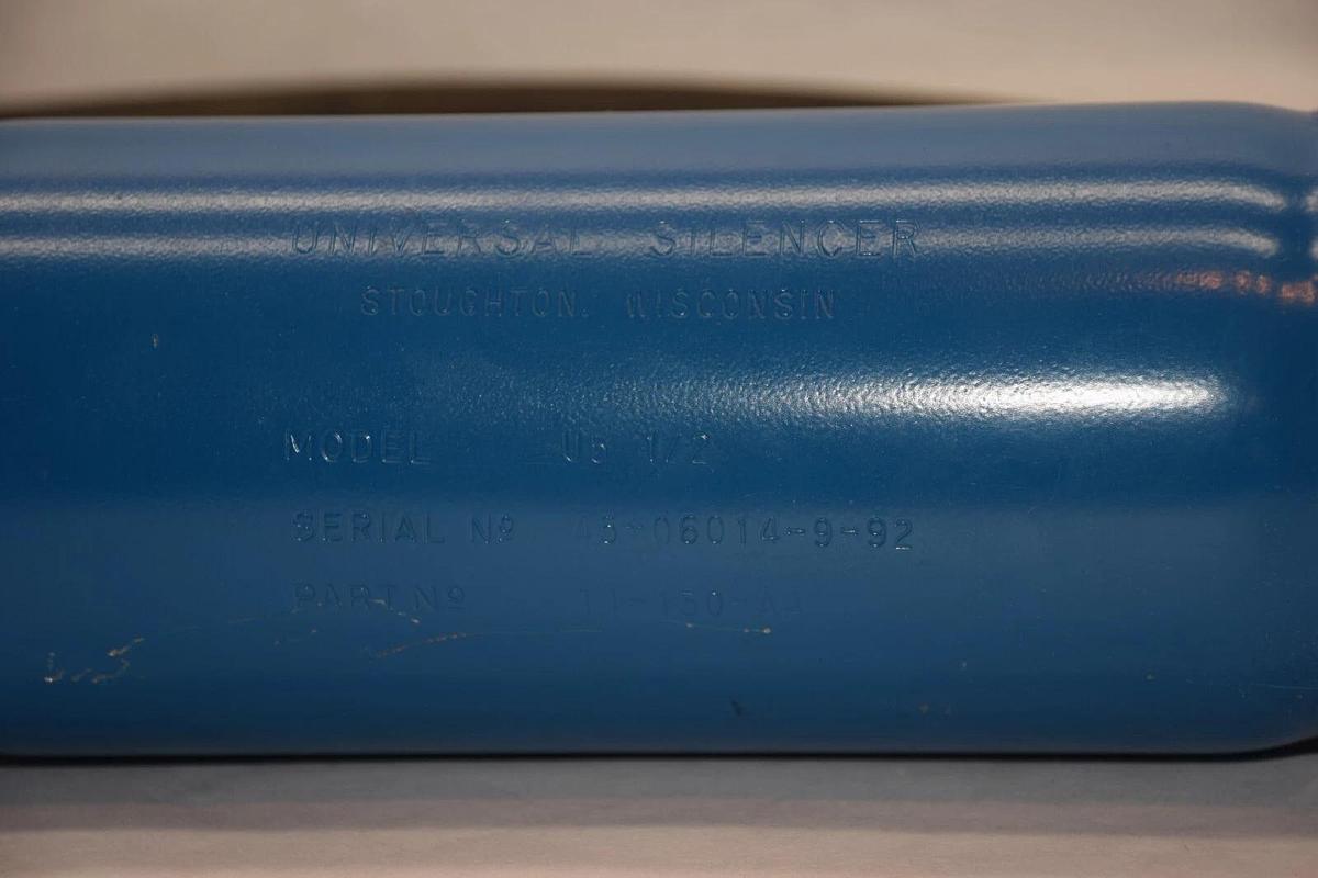 Used UNIVERSAL SILENCER 11-150-AA , 11150AA , U5 1/2 For Blowers