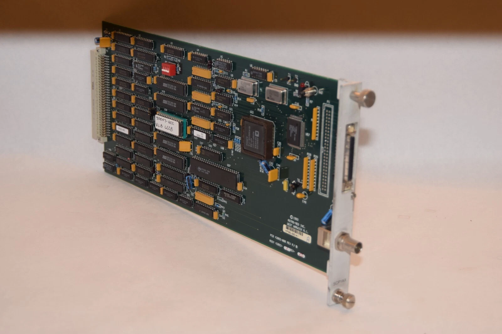 Used ASTRO-MED 42093-000 Rev A/B 42093-1 Rev C 42093 SCP1AX A-08145 Board
