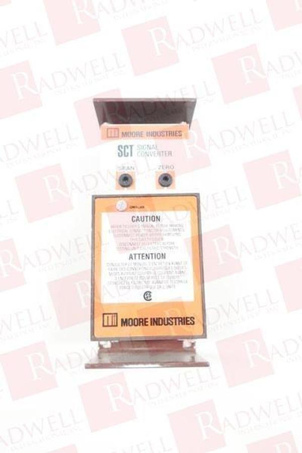 Used MOORE LCM LINK CONVERTER 24 VDC LCM/RSA85/RS232/24V RSA85 RS232 DIN