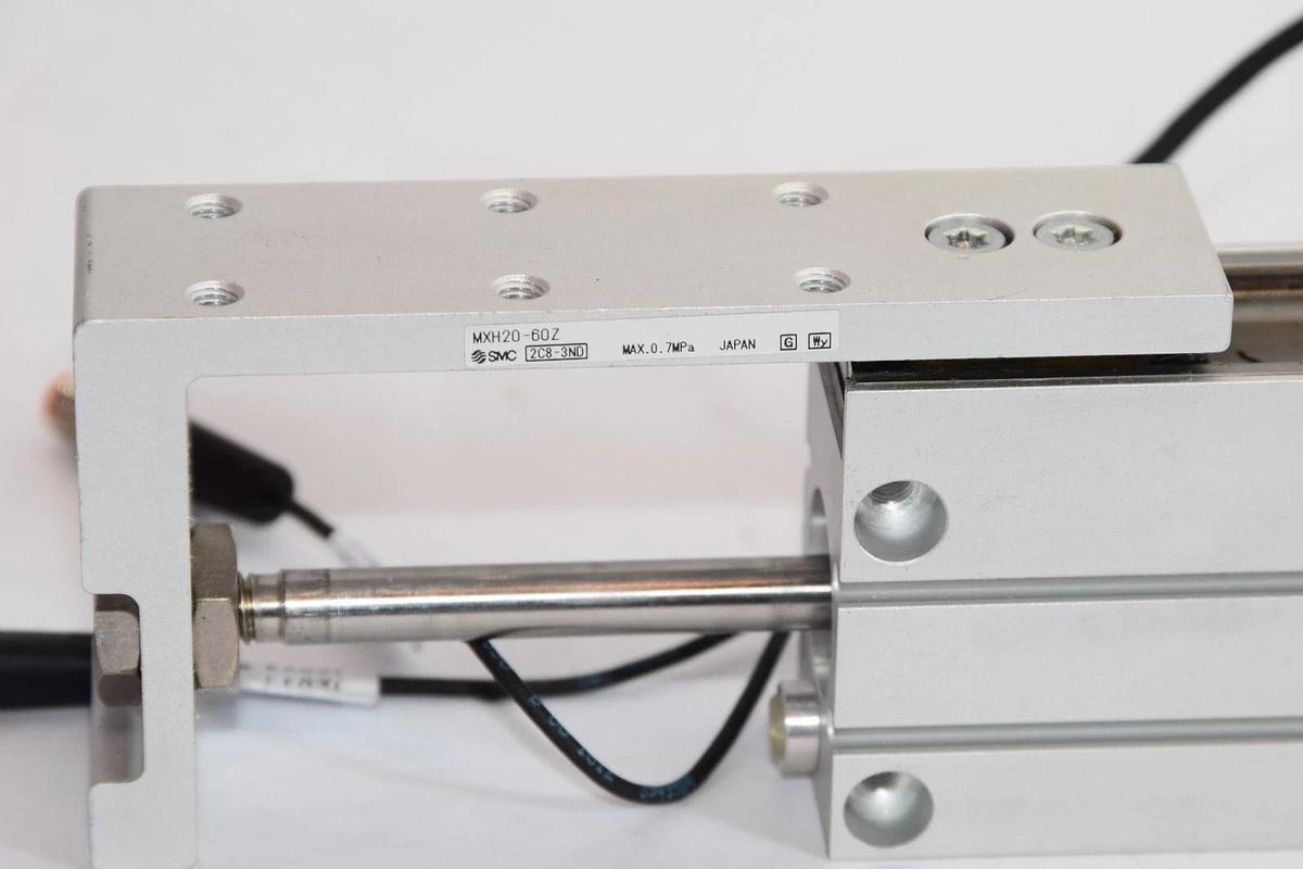 Used SMC MXH20-60Z MXH2060Z 0.7MPa Precision Slide Cylinder