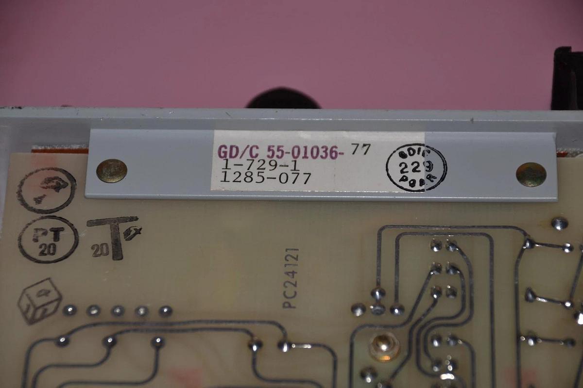 Used B&F INSTRUMENTS GD/C 55-01036-77 MODEL 1-729-1 INPUT CONDITIONER VOLTAGE