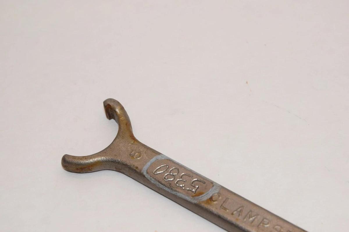 Used CLAMPSEAL No. 3 & No. 5 Packing Gland Hook Spanner Double Sided