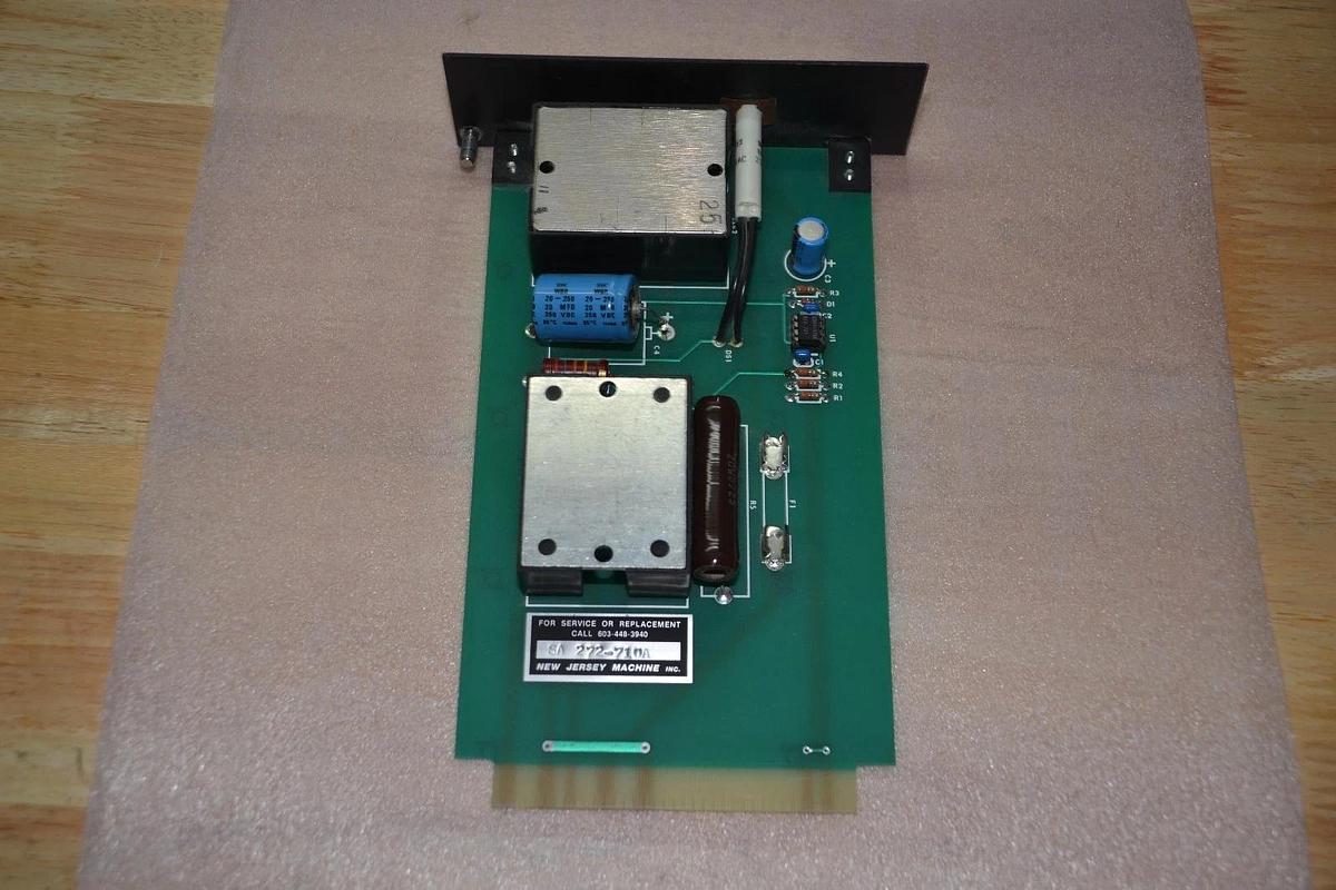 Used NEW JERSEY MACHINE INC. SA272-710A SA 272-710A MACHINE PC BOARD