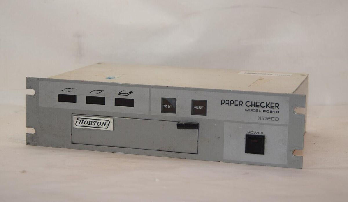 Used NIRECO PC210 913071 Paper Checker Controller