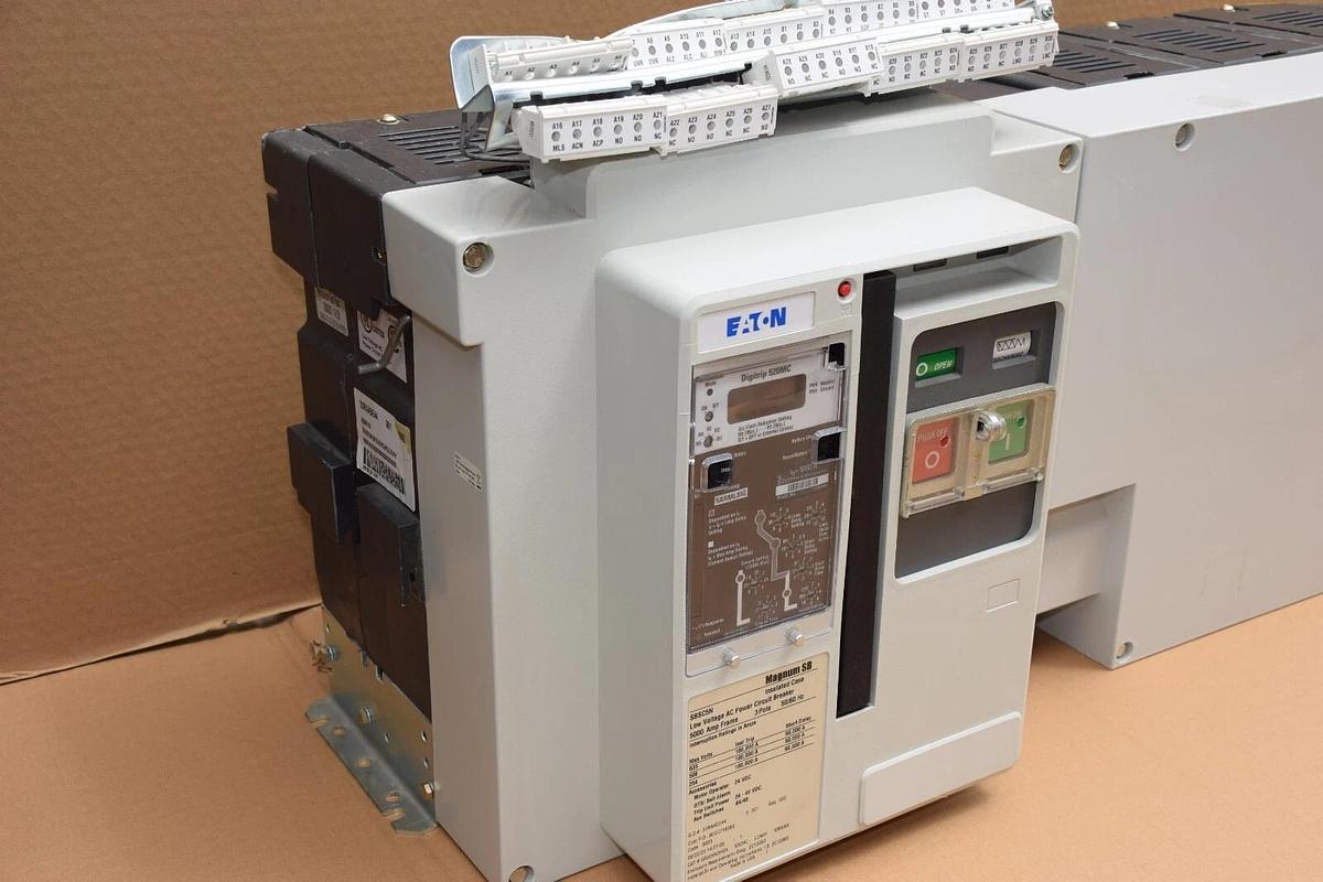 Used EATON Magnum SB SBSC5N Low Volt AC Circ Breaker SBSC5N3HEA 5000 Amp 5000A AS IS