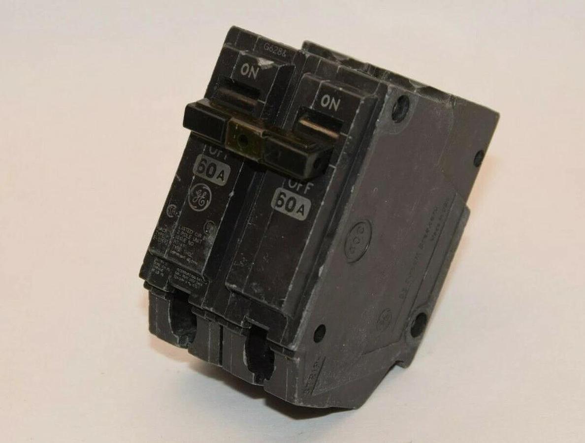 (NEW) GE THQL 60 THQL60 60A 60 Amp 2Pole Standard Trip Circuit Breaker