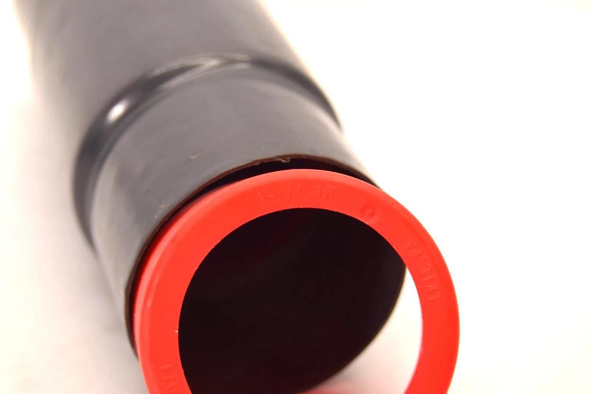 1-1/4" NPT PVC Coated Conduit Coupling Straight Body (New - Lot of 2)