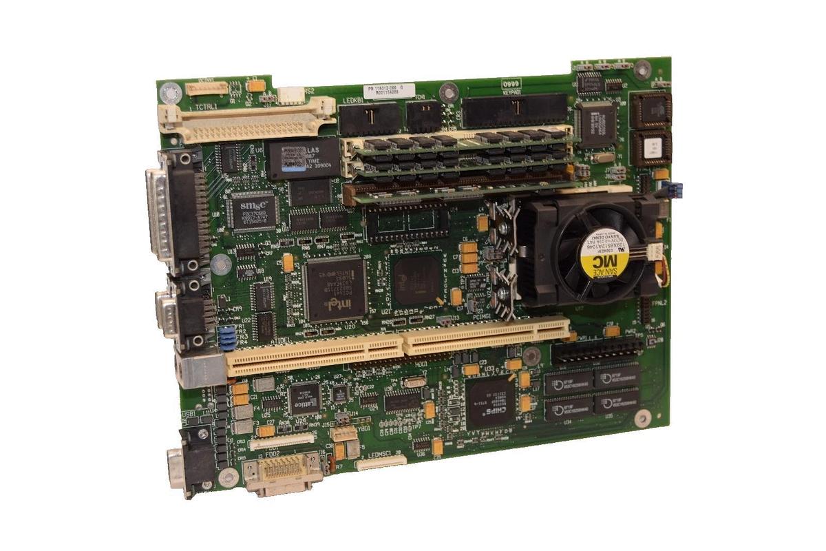 Used XYCOM 11805 Rev F , 116312-099 Main Board Circuit Board