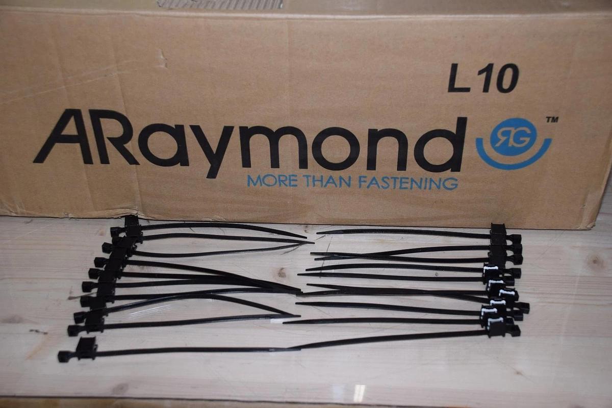 lot 20 ARaymond EDGE-BITERS, ZIP-TIE CABLE WIRE, Trim Panel Clip, Cable Straps
