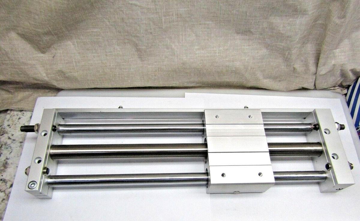 NEW SMC L-CDY1S15H-500 J5040/91 5.5kgf/cm2 RODLESS PNEUMATIC CYLINDER SLIDE
