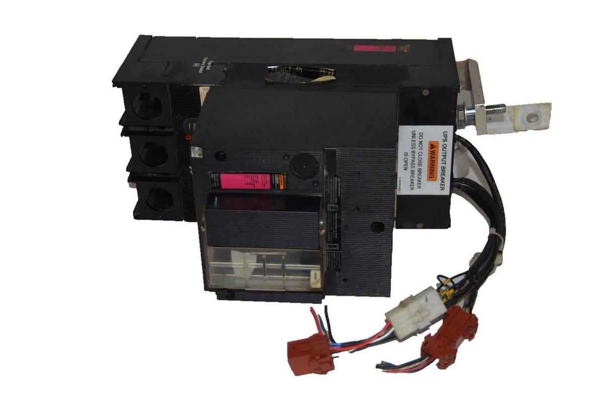 Used Merlin Gerin COMPACT CJ400H 36057 400 AMP Breaker Electronic Trip 400A 400 A