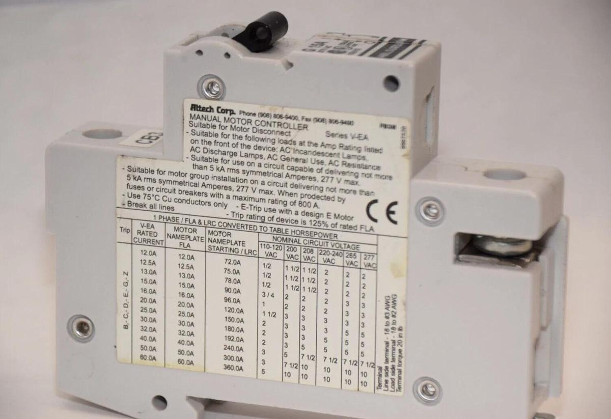 Used ABL SURSUM G 15A 15A 277V AC 1GU15 1 POLE 1p