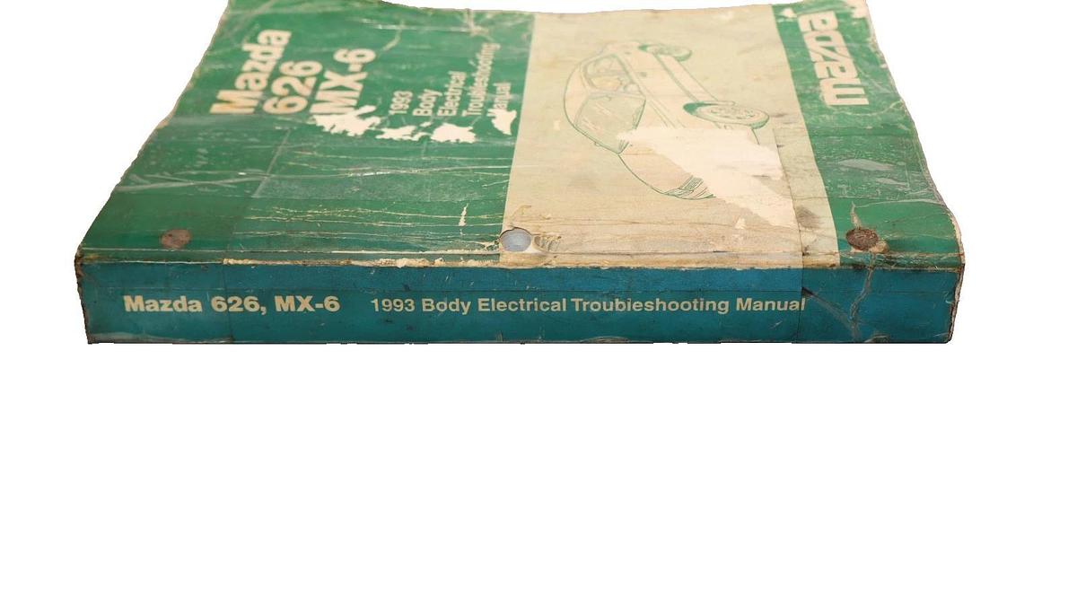 Used Mazda 626 MX-6 1993 Body Electrical Troubleshooting Manual