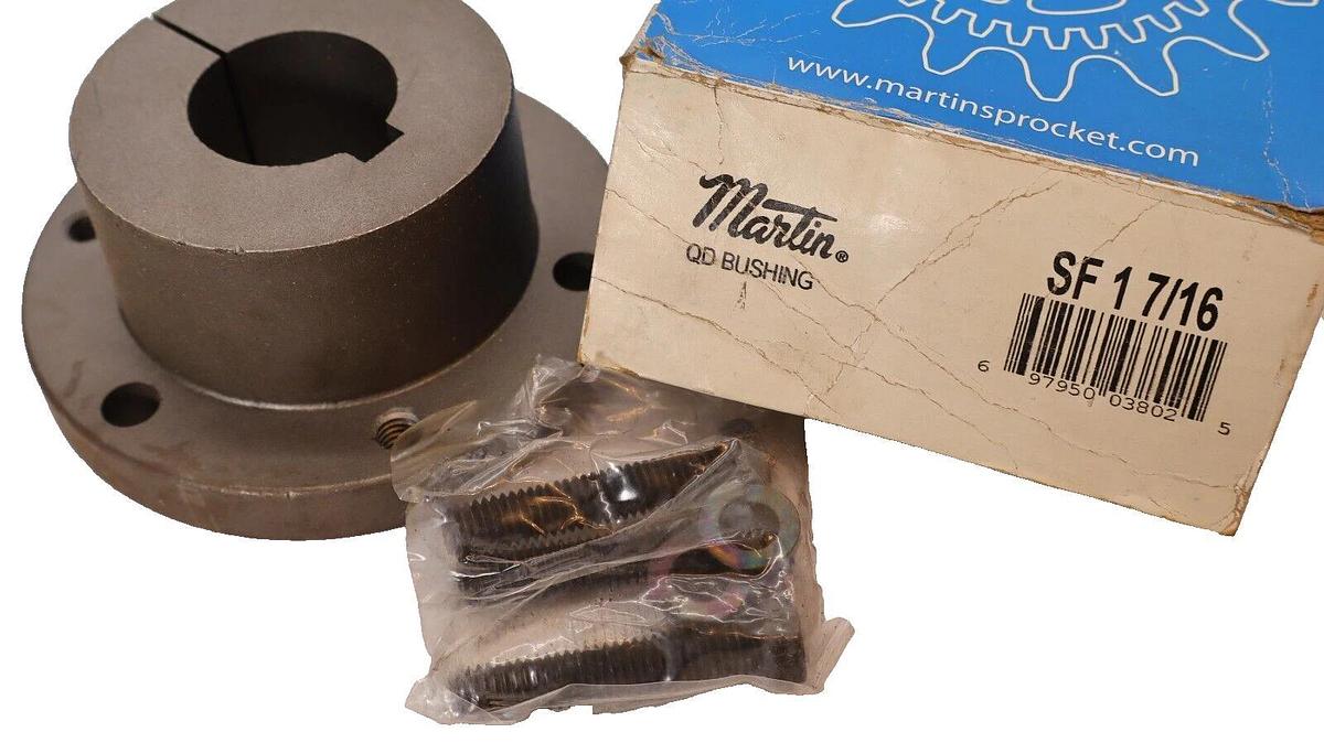 (NEW) MARTIN SF 1 7/16 , 1-7/16" Bore QD Bushing