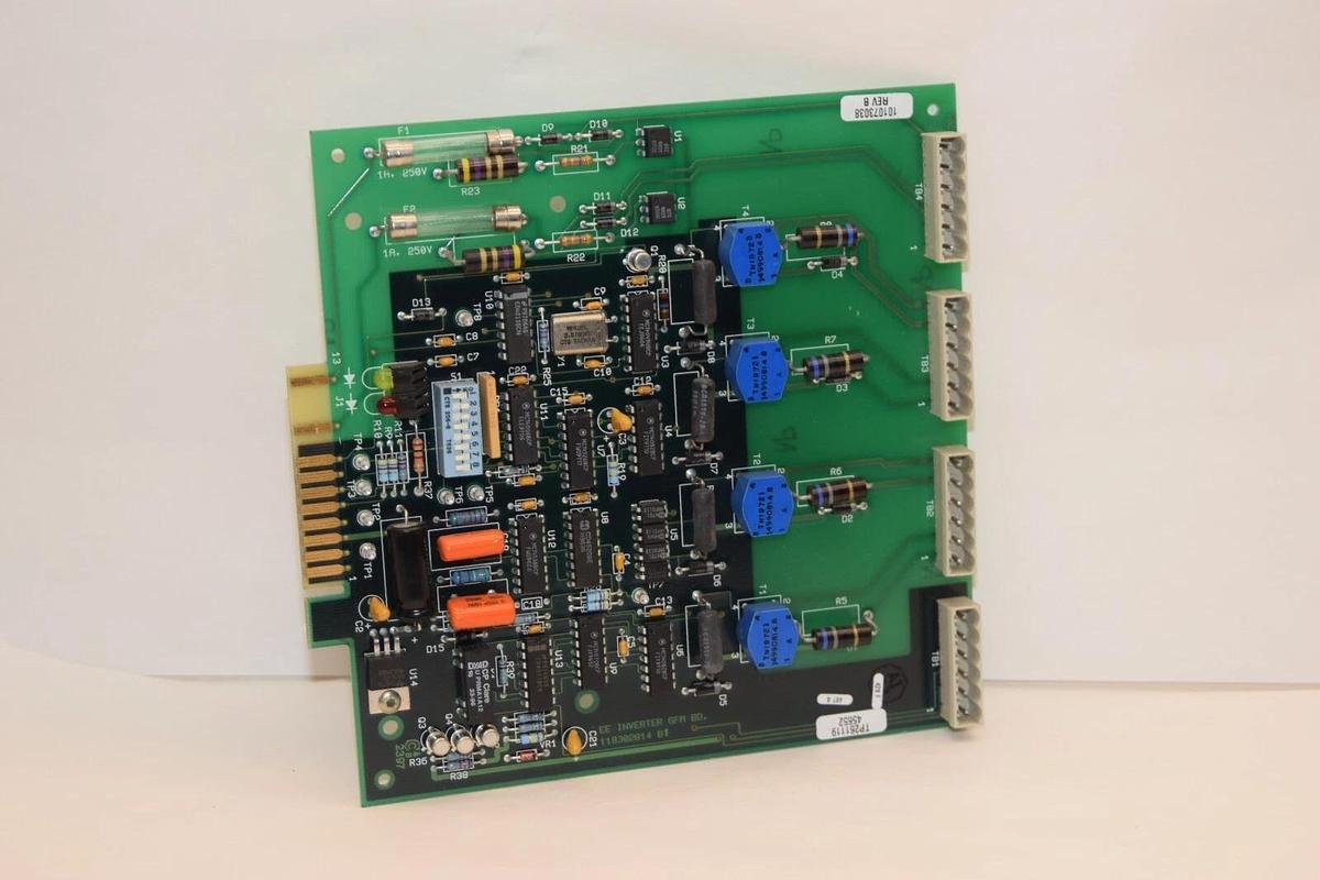 Used EXIDE 118302814 101073038 Rev B TP261119 EE Inverter GFM PCB Board